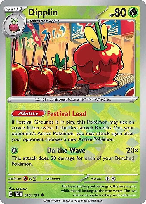 Prismatic Evolutions Dipplin #010/131 Pokéball